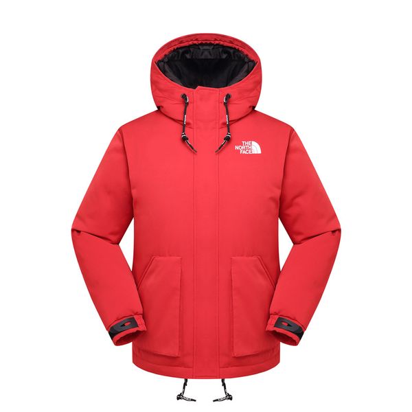 

face north men down jacket luxury brand designer coat wild breathable down jacket boutique tide winter warm coats, Black