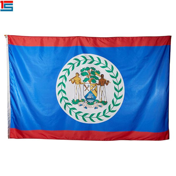 

digital printingbelize city flag 90 x 150 cm polyester national country flag banner with two grommets