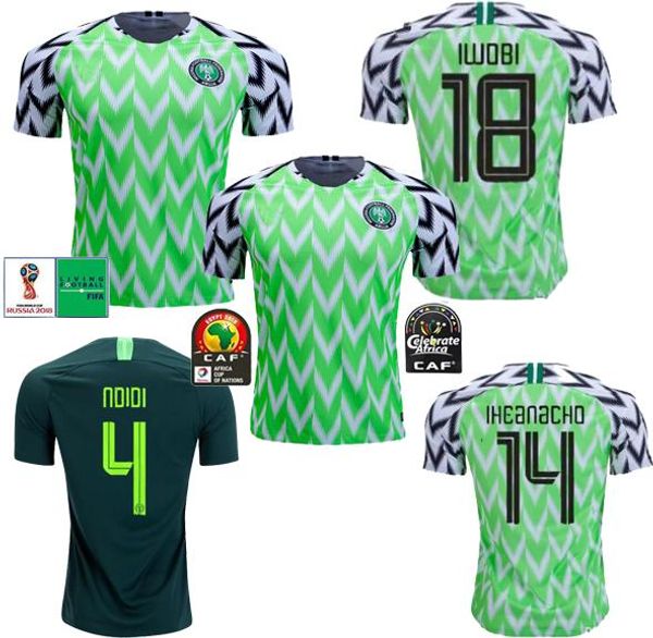 

ococha ahmed musa mikel soccer jersey 2019 2020 iheanacho home new thai quality a+++ football shirt, Black;yellow