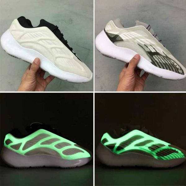 

new 700 v3 azael mens outdoor shoe womens fashion reflective 700v3 stone white sneakers casual shoes arthur