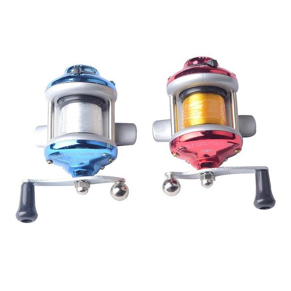 

2020 metal bait casting fishing reel vessel wheel saltwater coil centrifugal 8kg fishing rotary reel and 50 meters fishing line