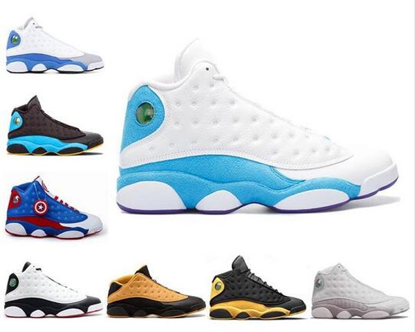 

he got game new arrival 13s mens basketball shoes phantom hyper royal black cat bred men trainers sports sneaker size 8-13