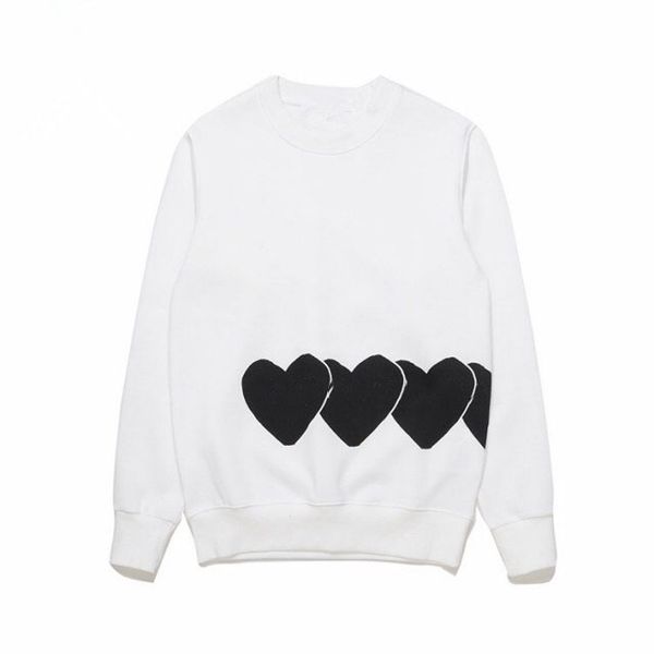 

mens designer streetwear black and white hoodies luxury men brand sweater with funny emoji print mens fleece casual sweatshirt size s-xl