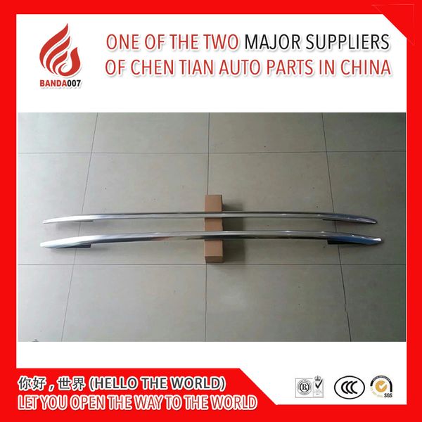 

aluminium alloy sticker install side rail bar roof rack for kx3