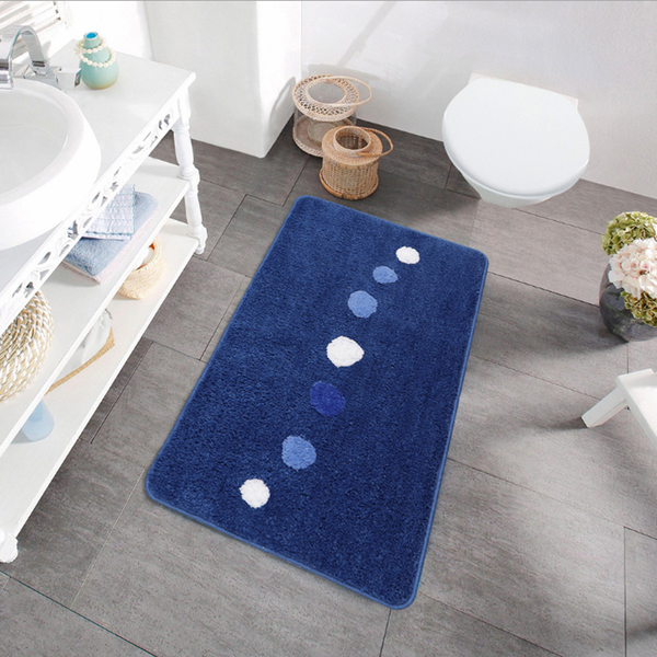 

microfiber absorbent bathroom non-slip mat dot cartoon fish jacquard mat carpet cartoon rug