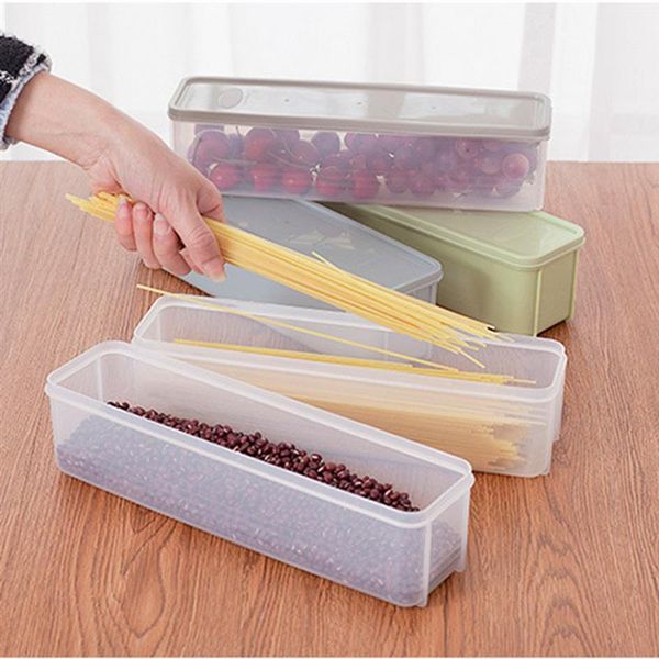 

пластичная коробка контейнеров лапши коробки хранения еды для заедк lp0200 гайки сахара кухни холодильника