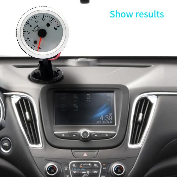 

tachometer with stand heat shrink tubing blue led display for 12v petrol car