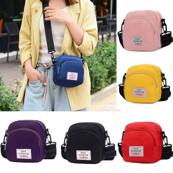 

women canvas bag crossbody harajuku style waterproof small bag korean style fashionable casual messenger shoulder bags#40