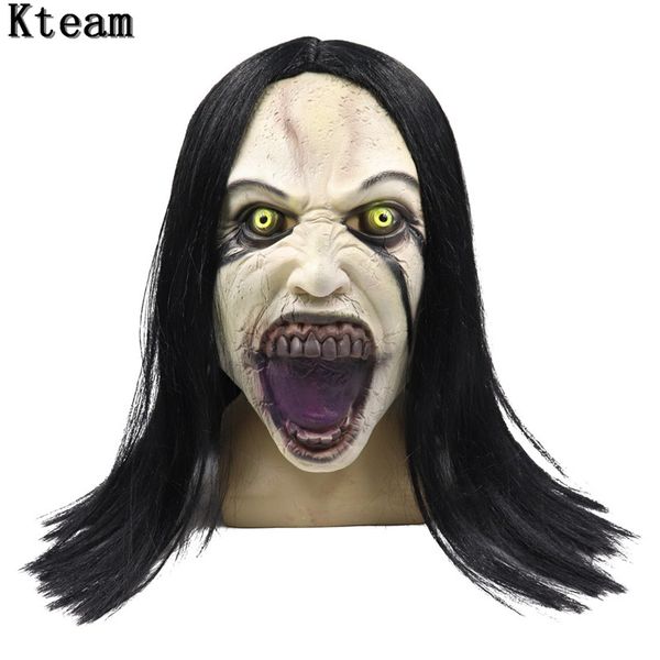 

new fun cos хэллоуин кровавая страшный ужас маска маска для взрослых зомби монстр вампир latex костюм партии копной cosplay маски маскарад п