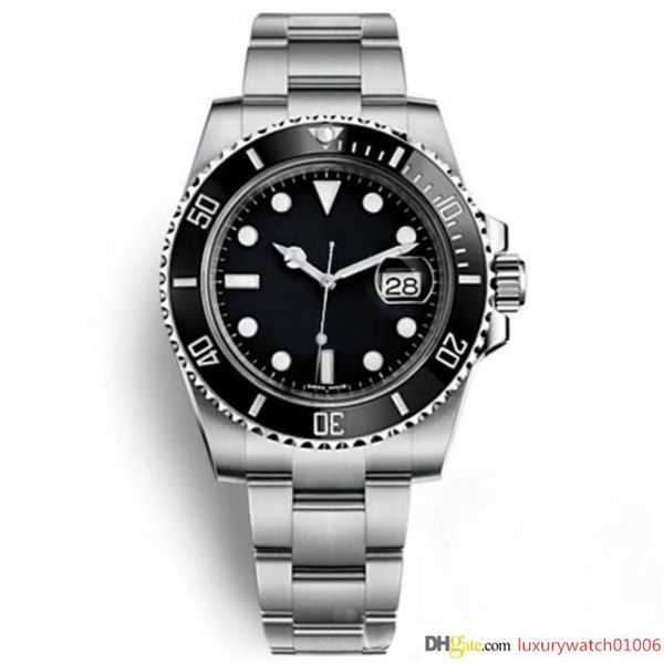 

2020 movement watch 2813 automatic mechanical 116610 sapphire glass ceramic bezel glidelock men mens wristwatches designer watches