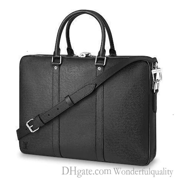 

2019 m33412 путешествие пм мужчин черный натуральная икра овчины ле мальчик цепи сумка сумки посыльного плеча сумки сумки