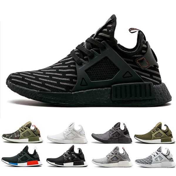 

nmd r1 nerd black hu human race xr1 mens running shoes pharrell williams bred og classic oreo men women mastermind japan sports sneakers