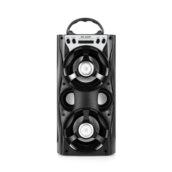 

ms - 261bt bluetooth speaker portable wireless player with led light