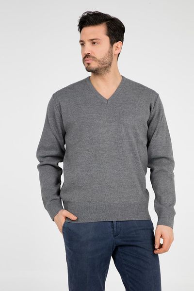 

buratti v-neck sweater male sweater 447004, White;black