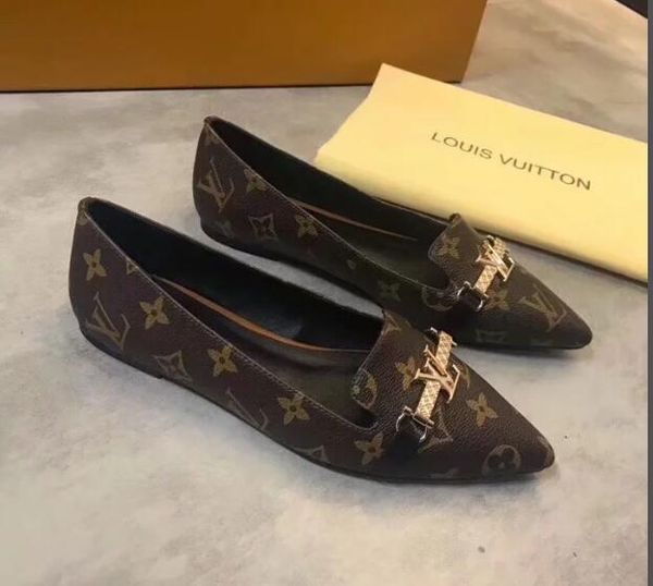 

women's dress shoes are a seller in 2019: leather business casual shoes with soft soles and comfortable office casual shoe, Black