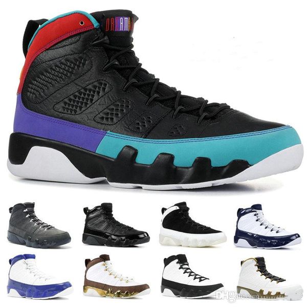 

2020 jumpman 9 dream it do it unc men basketball shoes 9s retro retros white university blue midnight navy 9s sports mens trainers sneakers