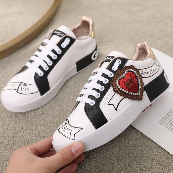 

2019f 3d prints the luxury designers for men and women leather casual shoes couple shoes ,fashion wild sport shoes size: 35-45