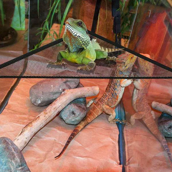 

8 pcs pet reptile hammock corner hammock with suction cup s/l