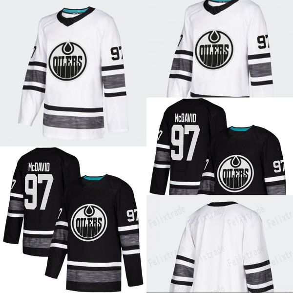 

Edmonton Oilers Parley 2019 ALL STAR Jerseys Connor McDavid Leon Draisaitl Ryan Nugent-Hopkins Alex Chiasson Darnell Nurse Oscar Klefbom