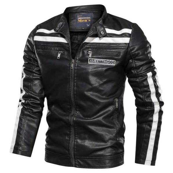 Causais casacos dos homens PU Leather Jackets Mens Overcoat homem confortável Leve Casacos Agasalho para homens Hot Sale