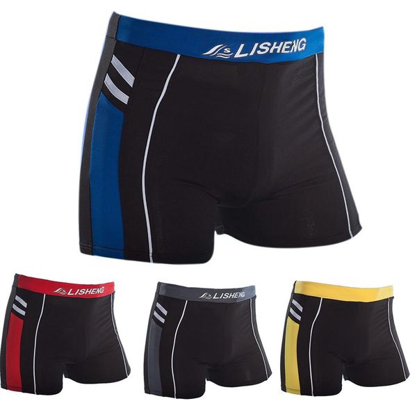 

men's swimwear milk silk spa shorts quick-drying beach pants fashionable tightening boxer