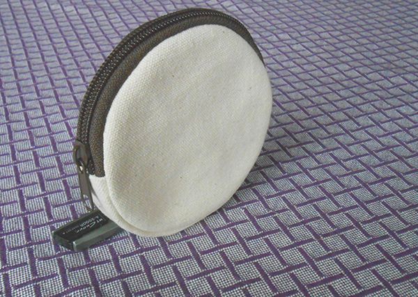 

dhl 200pcs diy beige blank round shaped min coin purses, Red;black