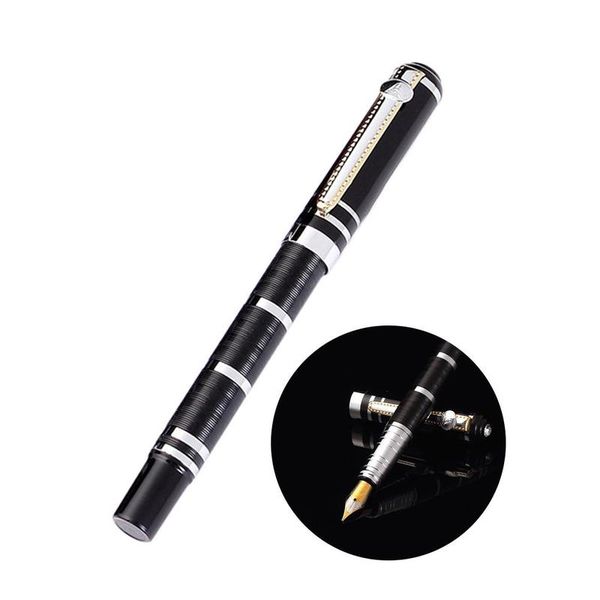 

luxury metal ballpoint fountain pen business student writing tool calligraphy office school supplies