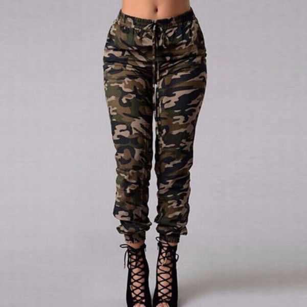 

womens camo cargo trousers casual pants army combat camouflage pants loose jogger trousers women 2020 sweatpants, Black;white