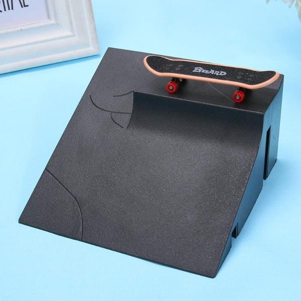 

training games finger skating board with ramp parts track kids toys gift