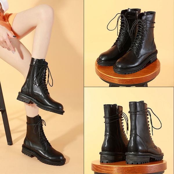 

boots female england boots children black wild women spring and autumn single