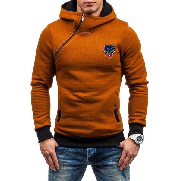 

new women men hooded fleece fashion sweatshirts sweaters hoodies pullover hooded side zipper coat sno01
