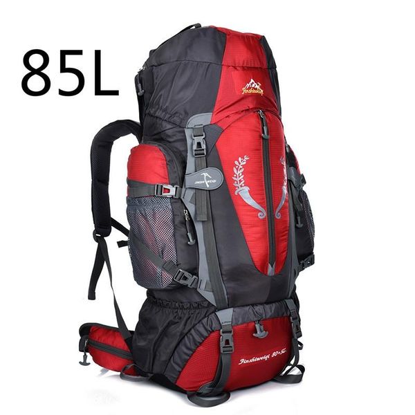 

designer-2019 large 85l outdoor backpack travel multi-purpose climbing backpacks hiking big capacity rucksacks camping bag #371879