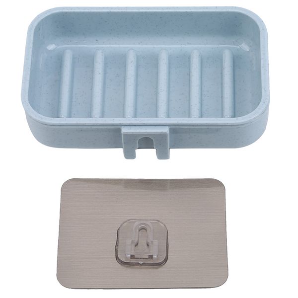 

soap dishes 1pc magic sticker waterfall wall mount bathroom box sink sponge holder bath shower accessories
