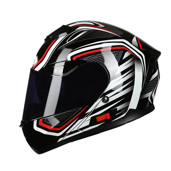 

оригинальные capacetes де motociclista мотоциклетный шлем double lens анфас мотоцикл мужчины гонки casque мото каско