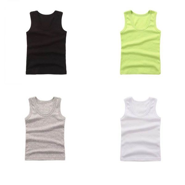 

summer kids baby vest boys underwear cotton undershirts camisole shirts for children boy girls, Camo