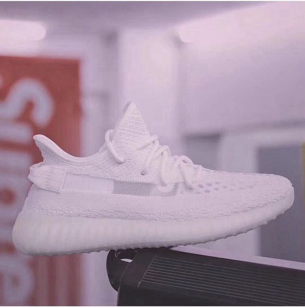 

2020 classic snow kanye west mens shoes women 350 yeezys womens girl shoes [with box] d2633, Silver