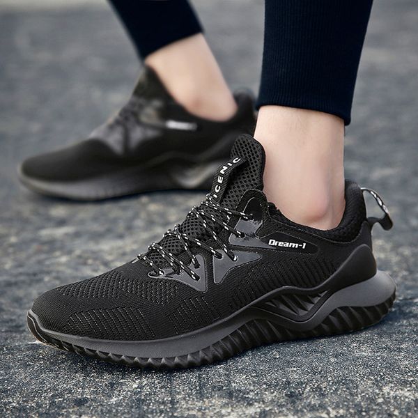 

cool wild men running shoes outdoor walking hiking athletic breathable fashion black white red yellow shoes comfortable sneakers 44a