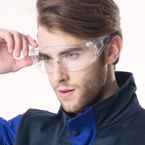 

protective goggles pc-safety glasses eye protection anti-dust& goggle transparent eyepiece gafas personal equipmet