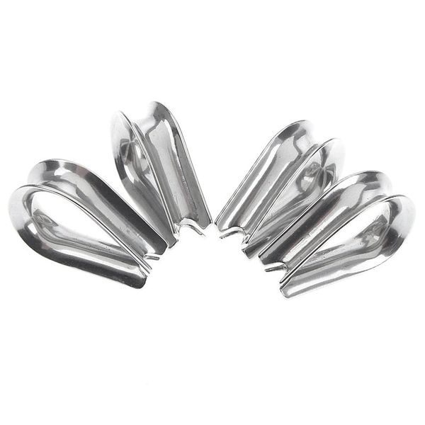 

10 pcs 3mm wire rope thimbles for 3mm wire stainless steel