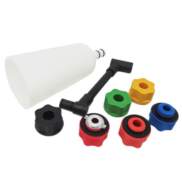 

8pcs oil funnel filling kit with 6 adapters automotive tool for car truck