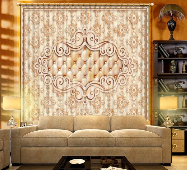 

for the living room bedroom 3d blinds curtain finished products custom european relief pattern curtain blackout curtain