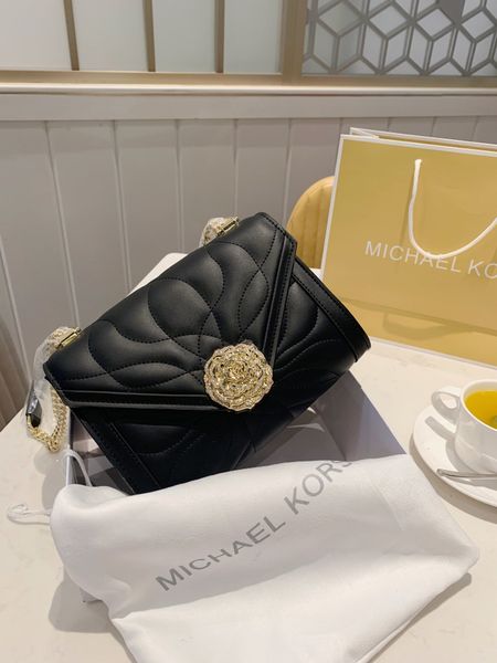 

2020 new fashion bags shopping party charm wild shoulder bagxrq1, Black