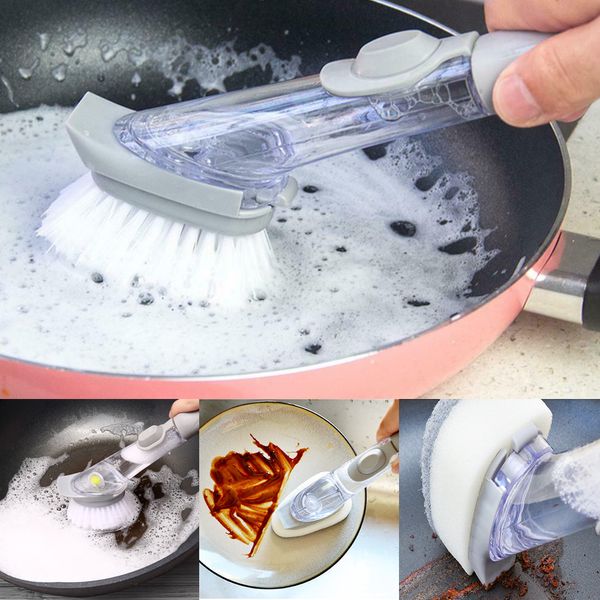 

4 Piece NEW Cleaning Kitchen Brush Electric Scrubber Scrub Dish Tile Grout Cleaner Dish Cleaning Brush Brush Heads