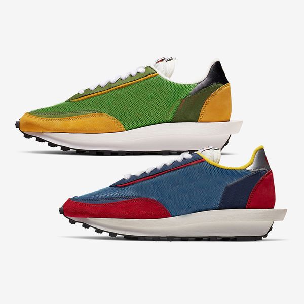 

High quality Sacai LDV Waffle Daybreak Trainers Mens Running Shoes For Women fashion designer Breathe Tripe S outdoor Sports Sneakers 36-45