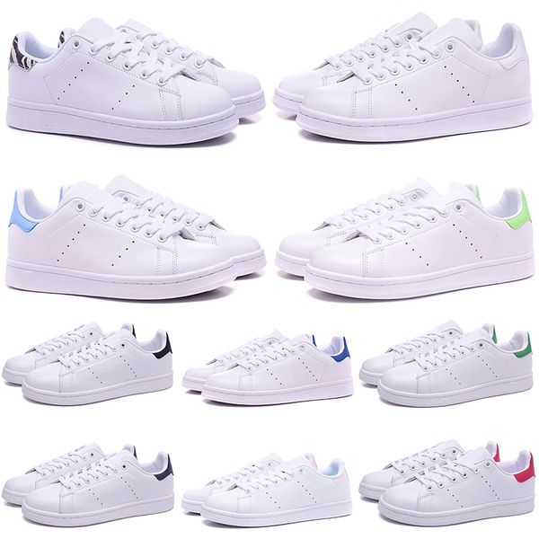

Cheaper Stan Smith casual shoes for men women black white green Designer flat Leather mens trainers Sports Sneakers shoe size 36-44