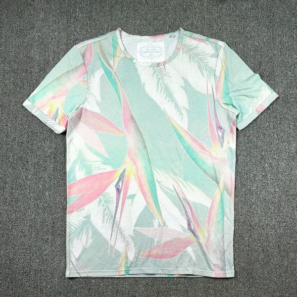 

мужская оставить повторяющийся печати футболка сша размер m (тонкий и длинный покрой, White;black