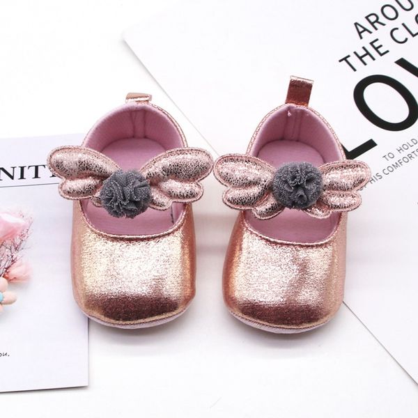 

новорожденный ребенок обувь для девочек зеркало искусственная кожа первые ходунки обувь для девочек мода цветы принцесса девочка кроватка 0