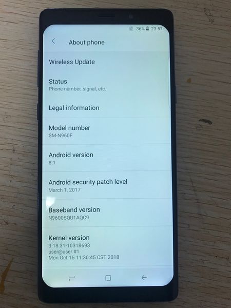 

6.4 inch Goophone Note 9 Android 8.0 Quad Core MTK6580 1GB 8GB Smartphone 8MP+5MP 3G Unlocked Phone