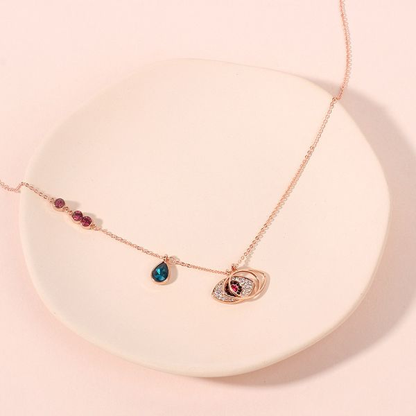 

europe and america selling exaggeration big demon eye necklace women's fashion pendant choker pendant ornaments, Silver