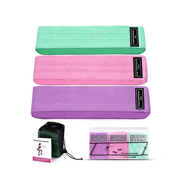 

fitness hip belt yoga resistance tension bands hip trainer stretch pull rope indoor exercise sports pilates buttocks squat band